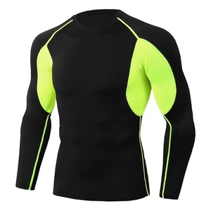 Custom Adult <b>Men's</b> Full Sleeve Breathable Spandex/Polyester Blend Kit 300g Fabric Weight Digital Print Seamless Fusing OEM - Product Image 3