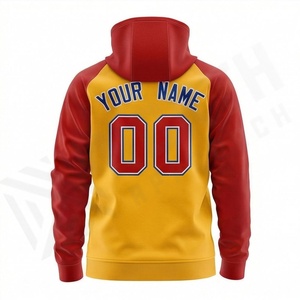 Sudaderas con capucha personalizadas con cremallera completa, bolsillo canguro, logo impreso a medida, 100% algodón polar, servicio OEM, pedidos al por mayor, color personalizado - Product Image 2