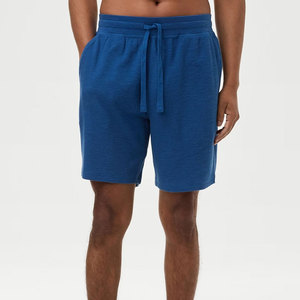 Custom Hot Selling 100% Cotton Fleece <b>Sweat</b> <b>Shorts</b> Outdoor Sun Fade Wash <b>Shorts</b> For <b>Men</b> Reasonable Price - Product Image 2