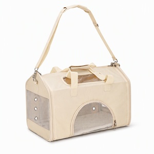 Large Capacity Pet Carrier Bag Breathable Crossbody Travel <b>Backpack</b> Portable Cat <b>Dog</b> Tote for Daily Trips - Product Image 1