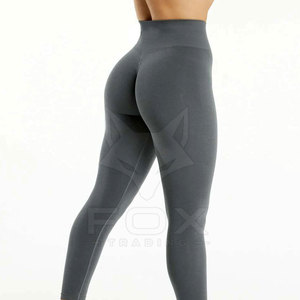 High Quality Wholesale Knitted Elastic Waist Yoga <b>Leggings</b>-Lightweight Eco-Friendly Quick Dry <b>Hot</b> Sale Latest Design Reasonable - Product Image 4