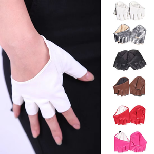 Hot Sale High Quality Unisex Half Palm Performance Wear Non-Slip <b>Pole</b> <b>Dancing</b> Gloves with Strap Polyester/Spandex Custom Logo - Product Image 6