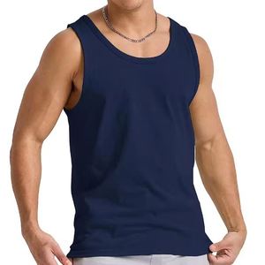 Débardeur respirant en polyester tricoté pour homme, sans couture, pour fitness, musculation, entraînement, string singlet, débardeur de sport pour homme - Product Image 3
