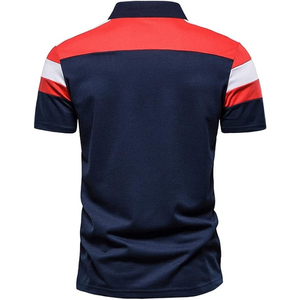 เสื้อโปโลผู้ชายลำลอง ขายดี ดีไซน์ใหม่ รับทำโลโก้ สีพื้น ระบายอากาศได้ดี - Product Image 3