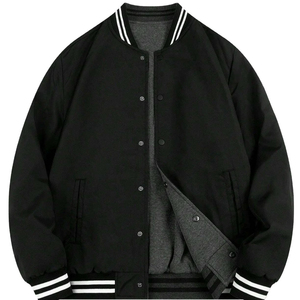 Hot Selling Men's Sporty Varsity <b>Jackets</b> with Stand Collar Customizable Design & Blank Sleeves-Premium Quality - Product Image 1
