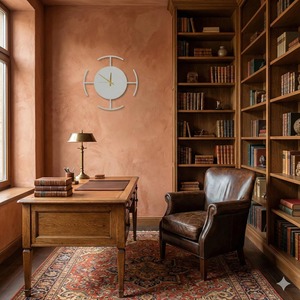 Minimal Black <b>Wall</b> <b>Clock</b> For Kitchen And Dining Area Adds Clean And Modern Functional <b>Wall</b> <b>Decor</b> Wholesale From India - Product Image 5