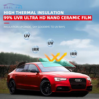 Film auto-adhésif COOL PRO Factory Automotive Insulfilm Nano Céramique pour vitres teintées de voiture, 1,52*30M, film PET pour fenêtres coulissantes