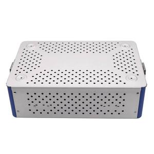 Sterile Aluminium Instrument Tray Box with <b>Silicone</b> Pad Reusable Medical/Surgical <b>Tool</b> Organizer for Autoclave Sterilization - Product Image 6