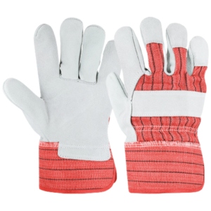 Guantes de Trabajo de Cuero Vacuno Reforzado de Primera Calidad, Resistentes al Fuego y a los Cortes, Protección de Seguridad Industrial para la Construcción - Product Image 5