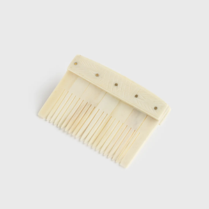 Peine de Barba de Hueso Natural Hecho a Mano, Peine de Dientes Finos para Peinar el Cabello, Herramienta de Cuidado para Barba y Bigote para Hombres - Product Image 2