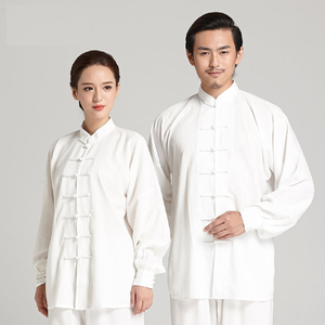 ชุดฝึกซ้อมกังฟูขายดีที่สุด ชุดกังฟูแบบกำหนดเองสำหรับทีม - Product Image 3