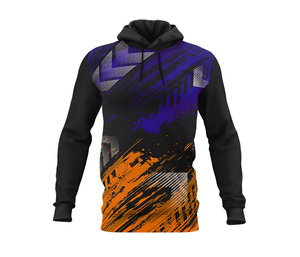 Sweat à capuche de sublimation haut de gamme, vêtements de sport personnalisés – Sweat à capuche personnalisé pour équipe, hommes, femmes, jeunes, veste à capuche d'entraînement, vêtements de sport - Product Image 4