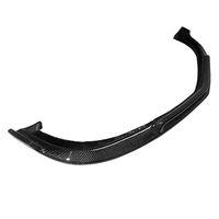 Nuevo Alerón Delantero de Fibra de Carbono B, Aditamento con Tornillos para Reequipamiento/Actualización, Compatible con Mercedes-Benz W212 E63 AMG (2010-2013) Pre-facelift, MB-W212-5