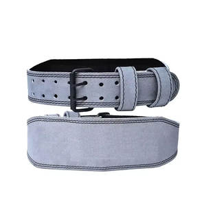 Ceinture de musculation en cuir de haute qualité, personnalisée, pour la musculation et l'entraînement de force, protection en cuir premium pour les sports - Product Image 5