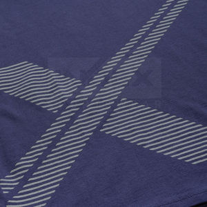 INDEX Men's Short Sleeve T-<b>Shirt</b> O-Neck Slim Fit <b>Geometric</b> Print Quick Dry Sporty Knitted Polyester - Product Image 6