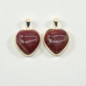 Pendentif en argent sterling 925 avec pierre arc-en-ciel en forme de cœur de 14 mm — Breloque en pierre précieuse violette facettée, bijou pierre de naissance pour colliers DIY - Product Image 1