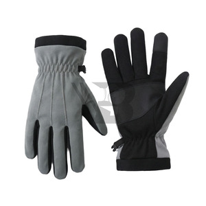 Style Anti-Slip Touchscreen Leather Motorbike <b>Gloves</b> Thermal Breathable Winter Outdoor Sports for Running Cycling Hiking Ski - Product Image 6