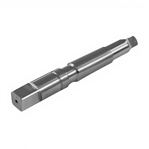 Arbre à pas carrés avec extrémité carrée utilisé pour transmettre le couple et supporter des éléments rotatifs - Product Image 1