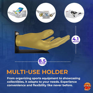 Soporte para Pelotas Grande con Forma de Mano, de Resina, con Base Deportiva Resistente, Alta Calidad, 1 Año de Garantía - Product Image 6