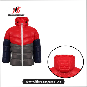 Veste à bulles unisexe à capuche coupe-vent rembourrée de duvet, prix de gros, best-seller, vente chaude pour l'hiver - Product Image 5