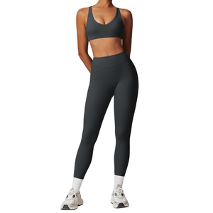 Leggings Deportivos de Cintura Alta para Mujer, de Secado Rápido, Transpirables y Sin Costuras, para Yoga y Gimnasio, Venta al Por Mayor 2026 - Product Image 1