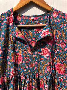 Vestido Midi de Algodón Personalizado de Alta Calidad para Mujer, Largo, con Elegante Decoración de Encaje, Ropa de Dormir para Mujer, Venta al por Mayor de Verano - Product Image 3