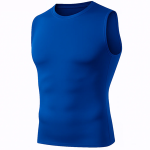 พร้อมส่ง เสื้อกล้ามออกกำลังกายผู้ชาย ไซส์ใหญ่ ระบายอากาศได้ดี ผ้าฝ้าย 95% สแปนเด็กซ์ 5% ดีไซน์สวย - Product Image 1