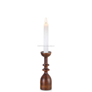 Bougeoir en bois de la meilleure qualité pour la décoration de mariage et de fête à la maison pour Noël de fournisseur indien - Product Image 5