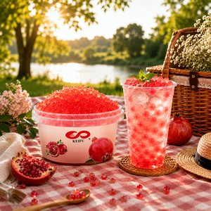 KEIFU 500g Brown Sugar Popping <b>Boba</b> Private Label Cold Drink Ingredients for <b>Bubble</b> Tea - Product Image 5
