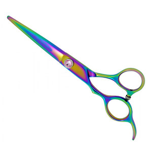 Ciseaux de coiffure multicolores de qualité supérieure avec vis réglable, ciseaux professionnels pour salon de coiffure, ciseaux de coiffage - Product Image 1