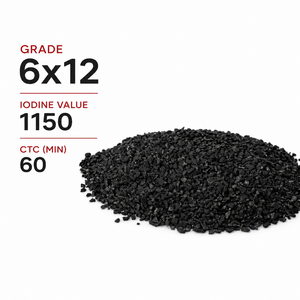 Gránulos de Carbón Activado de Cáscara de Coco, Malla 6x12, Adsorbente GAC, 99% de Pureza, Sai Carbons para Tratamiento de Agua - Product Image 3