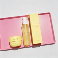Flacon pompe de 100 ml en PET PCR de luxe pour emballage cosmétique, pot de gel douche exfoliant, conteneur d'huile, bouteille de lotion avec bouchon pour nettoyant visage et shampoing