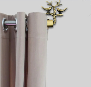 Designer <b>Curtain</b> Bracket Artistic Bird Tree Decorative rods <b>curtain</b> accessories - Product Image 2