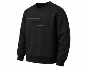 Sweat-shirt en molleton pour homme, motif personnalisé sur la poitrine, mélange de coton lourd, coupe classique, col rond, respirant, écologique, hiver - Product Image 3