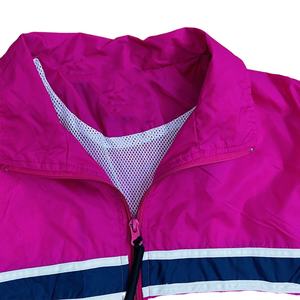 Ensemble de survêtement en nylon deux pièces de haute qualité pour unisexe, fabricant personnalisé, fermeture éclair, vêtements de rue pour l'hiver, taille plus - Product Image 4