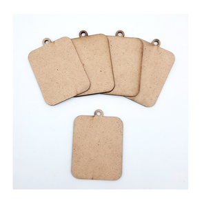 Best Quality MDF Keychain Round Shape Promotional Gift Custom Logo <b>Keyrings</b> Sublimation MDF - Product Image 2
