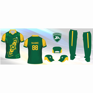 เสื้อกีฬาระบายอากาศได้ดีเสื้อทีมคริกเก็ตเสื้อยืดชื่อทีมโลโก้สีออกแบบได้ตามต้องการ - Product Image 3