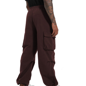 กางเกงคาร์โก้ผู้ชายหลายกระเป๋า กางเกงทำงานกลางแจ้ง กางเกงแฟชั่นคาร์โก้พร้อมกระเป๋าข้าง สำหรับขายส่งผู้ชาย - Product Image 2