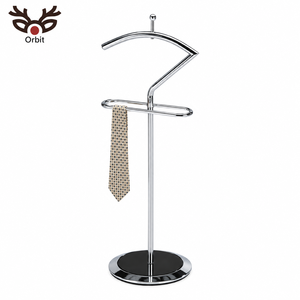 Perchero Moderno de Metal Cromado para Trajes, Organizador de Ropa para Dormitorio u Hotel, Perchero de Pie para Abrigos, Mueble para el Hogar GOB-236 - Product Image 4