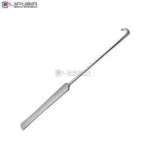 Instrumento Quirúrgico Veterinario de 8 Pulgadas con Punta Ciega de 12 mm, Mango Plano, Gancho Snook para Pulverización Manual, Venta al por Mayor - Product Image 4