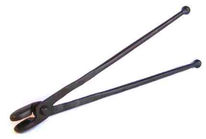 Blacksmith Fire Tong <b>Tools</b> Heavy Duty Forge Tongs Iron Handling <b>Tool</b> for Farrier and Metal Working 14'' - Product Image 4