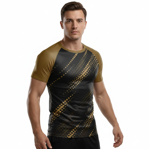 Custom <b>Men's</b> Performance <b>Compression</b> <b>Shirt</b> OEM ODM Private Label Sportswear Manufacturer Factory - Product Image 1