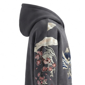 Best Selling Embroidered <b>Hoodie</b> <b>for</b> <b>Men</b> Women with Front and Back Stitching Custom Colors Sizes Wholesale Manufacturer - Product Image 3