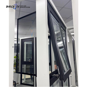 Thiết kế hiện đại bán buôn tùy chỉnh giá Crank cửa sổ nhôm Crank mở cửa sổ đôi kính Crank loại - Product Image 1