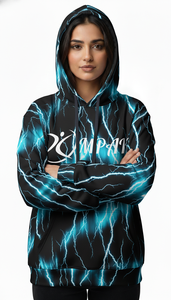 เสื้อฮู้ดดี้โอเวอร์ไซส์สไตล์ลำลองสำหรับทุกเพศ พร้อมดีไซน์พิมพ์ลายแบบซับลิเมชั่นความละเอียดสูง สำหรับแฟชั่นไลฟ์สไตล์ - Product Image 2