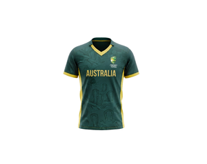 Camiseta de Cricket de Australia, Personalizada con Sublimación, Transpirable, que Absorbe la Humedad, Uniforme Deportivo Atlético - Product Image 3