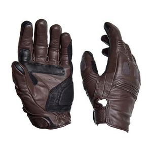 Gants de moto en cuir imperméables et coupe-vent à doigts complets pour la course et le sport en hiver, personnalisables, prix de gros - Product Image 1