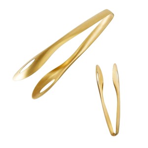 Pinzas para hielo de acero inoxidable de primera calidad con pinzas metálicas para servir, ideales para cubos de azúcar, fiestas de té, barra de café y servicio de alimentos. - Product Image 3