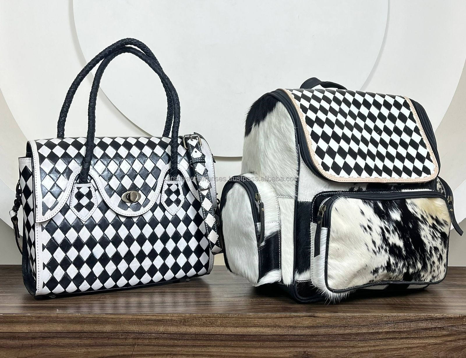 Black & White Checkered