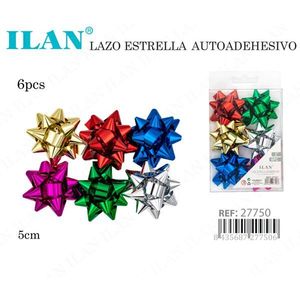 Nastro decorativo autoadesivo Ilan Star da 5 cm, 6 pezzi - Product Image 3